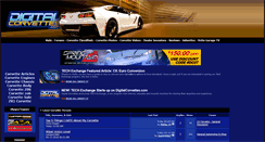 Desktop Screenshot of digitalcorvettes.com